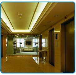 Lobby with Elevator